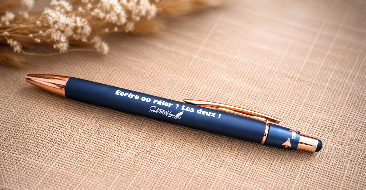 Ecrire ou râler ? Les deux.